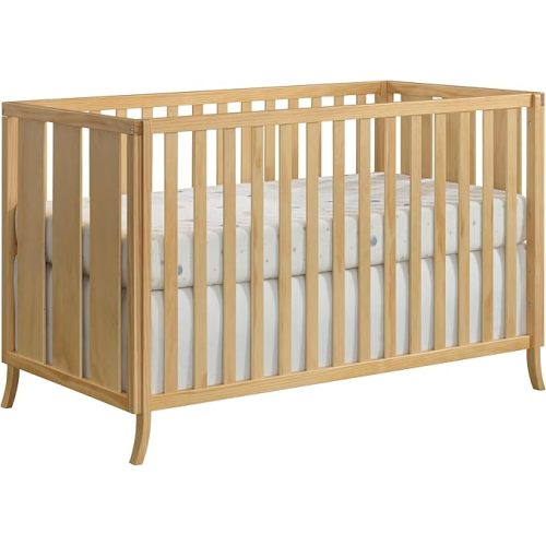 Oxford Baby Arlie 4 in 1 Convertible Island Crib Natural