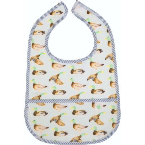 The Wipe It Bib, Mallards - Apple of My Isla Bibs | Maisonette