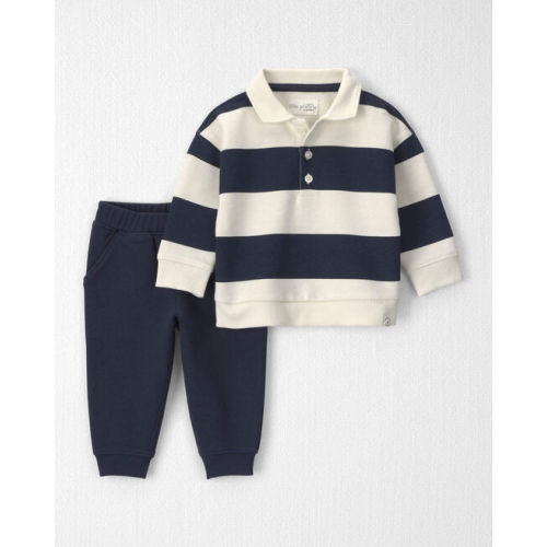 Baby Boy 2-Piece Organic Cotton French Terry Top & Pant Set - Little Planet | Carter's