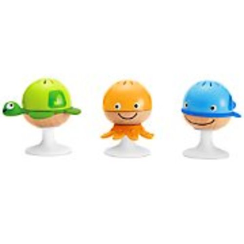 Stay-Put Ocean Friend Rattles&nbsp;- Set&nbsp;of&nbsp;3