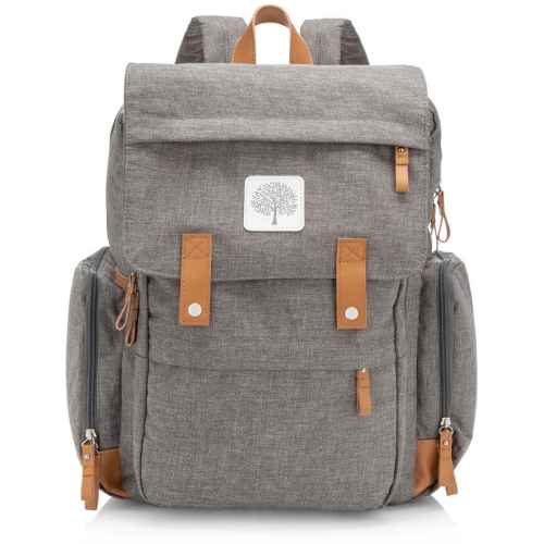 Neutral Diaper Backpack with Changing Pad | Parker Baby Co.