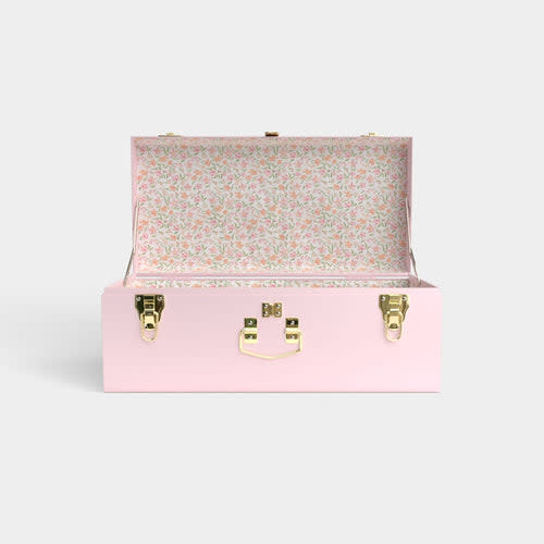 Petite Trunk - Pink - Spring in St. Louis / Embroidery