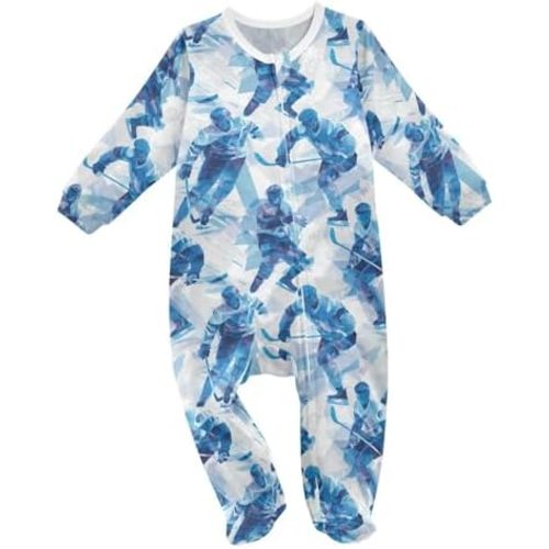 Dussdil Baby One-Piece Footies Newborn Rompers Pajamas Cotton Footed Pjs for Sleep Play Boys Girls