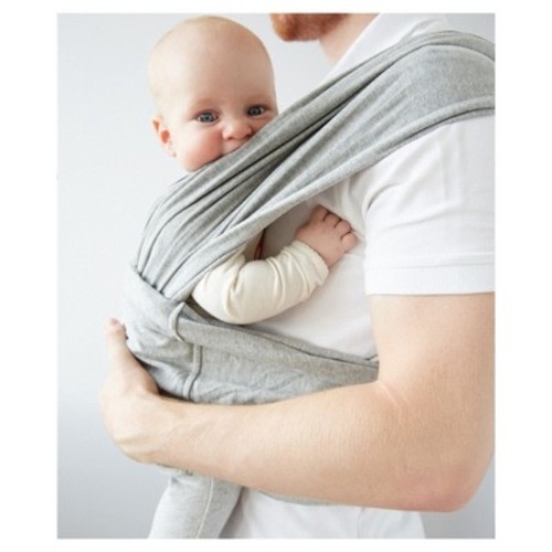 Baby K'tan Original Baby Wrap Carrier - Heather Gray, Size: XL