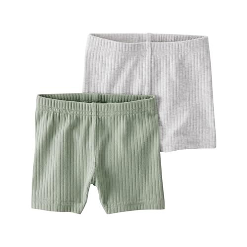 Little Planet by Carter's Baby 2-Pack Shorts Made with Organic Cotton