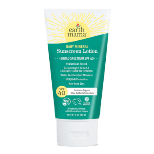 Baby Mineral Sunscreen Lotion SPF 40 | Non-nano Zinc