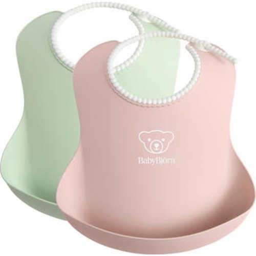 Set of 2 Silicone Bibs