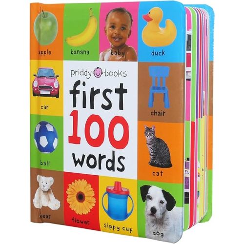 First 100 Words: A padded board book Board book – Illustrated, May 10, 2011
