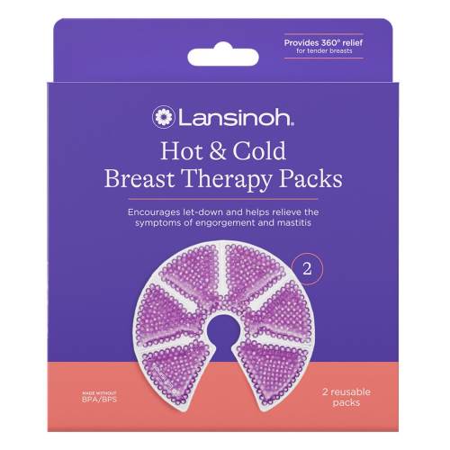 Lansinoh Hot & Cold Breast Therapy Packs - 2 Pack