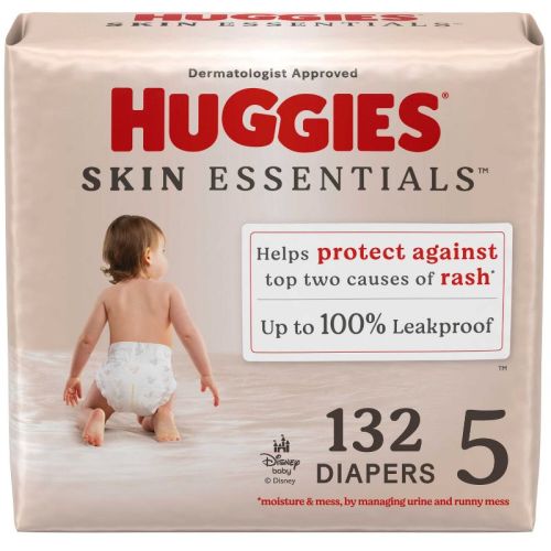 Huggies Skin Essentials Luxury Diapers – (Select Size and Count)