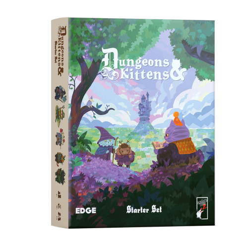 Dungeons and Kittens RPG Starter Set for Ages 8+, from Asmodee
