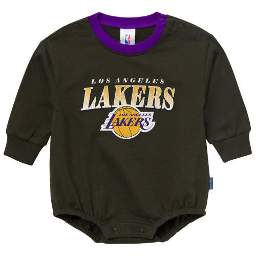 Baby Neutral Los Angeles Lakers Sweatshirt Bubble Romper – Gerber Childrenswear