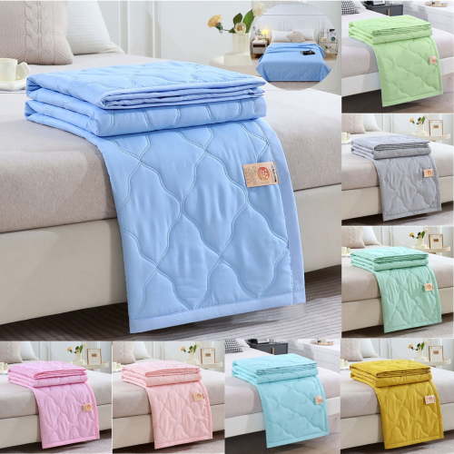 Quilts Water Washed Cotton Summer Cool Quilt, Summer Conditioned Quilt, Solid Color, Provide Your Baby with a Good Night's Sleep, Machine Washable