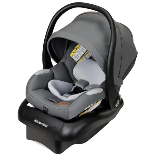 Maxi-Cosi Mico Luxe Infant Car Seat with Base, Rear Facing Car Seat For Babies, Baby Carseat 4-30 lbs, Baby Car Seats, Infant Car Seats, Stone Glow