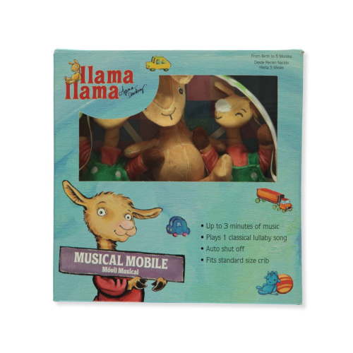 Llama Llama Musical Mobile - brown/multi, one size