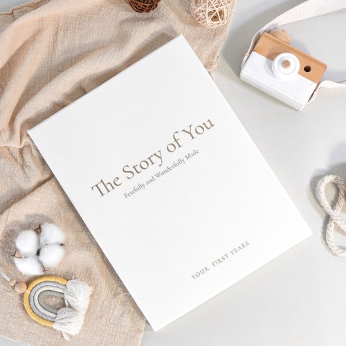 The Story of You: Fearfully and Wonderfully Made (Forest Friends) - Baby Keepsake Book