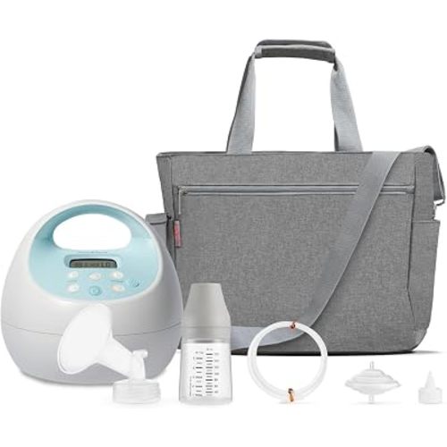 Spectra Baby S1 Plus Premier Rechargeable Breast Pump with Tote, 28 mm