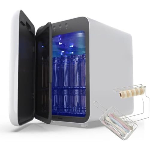 NEW UPANG Signature2 Plus LED Baby Bottle Sanitizer (UP920A+) (Light Gray) & Additional Rack Set