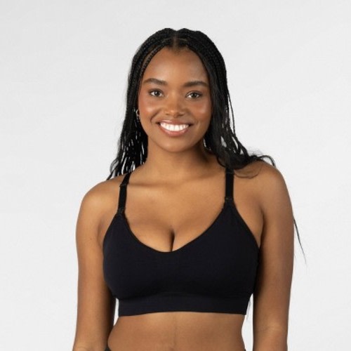 kindred by Kindred Bravely Women's Sports Pumping & Nursing Bra, Color: Black, Size: XL
