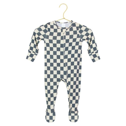 Print Zip Footie
