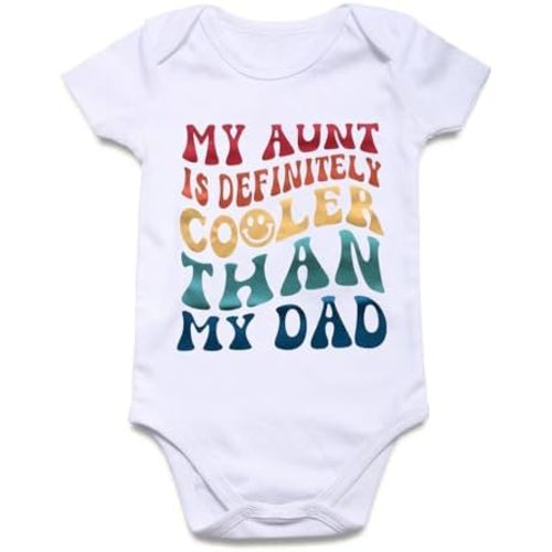 Baby Boys Girls Clothes Newborn Infant Romper Bodysuits Funny Outfit 0-12 Months