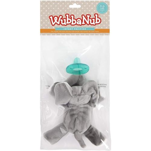 WubbaNub Infant Pacifier - Elephant
