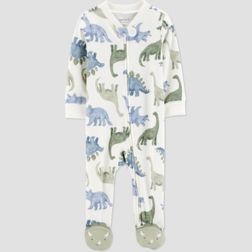 Carter's Just One You® Baby Boys' Dinosaurs Sleep N' Play - Green/Ivory 6M