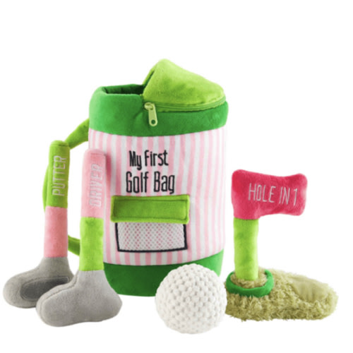 Pink Golf Plush Play Set | Mud Pie