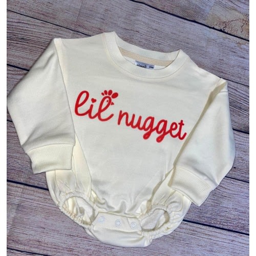 Lil Nugget Long Sleeve Romper