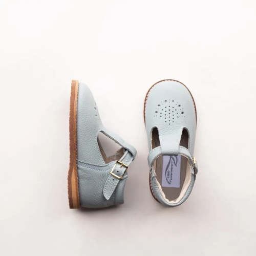 Greta T-Strap - Pale Blue