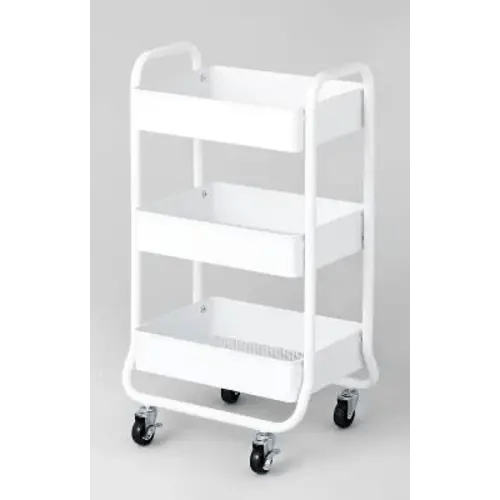 3 Tier Utility Cart- White