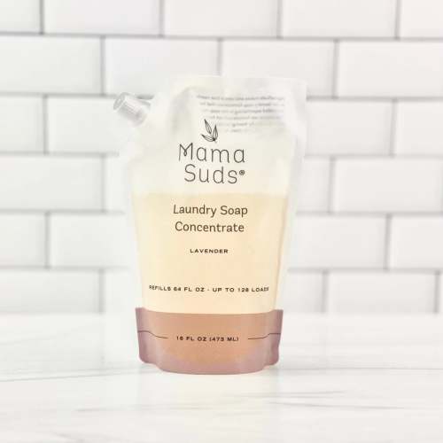 Non-Toxic Liquid Laundry Detergent Refill | Laundry Pouch Concentrate | MamaSuds
