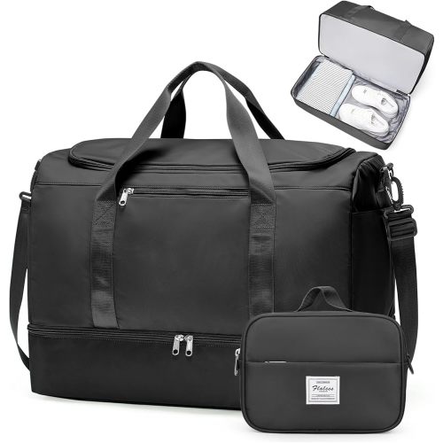 Extra Large Travel Duffel Bag, Carry-On Weekender Bags for Women Travel