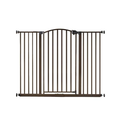 Regalo Extra Tall and Extra Wide Decor Baby Gate - 58" - Bronze