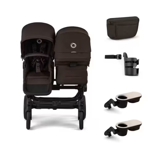 Bugaboo Donkey 6 Double Stroller Essentials Bundle