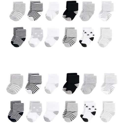 Hudson Baby Baby Grow with Me Cotton Terry Socks