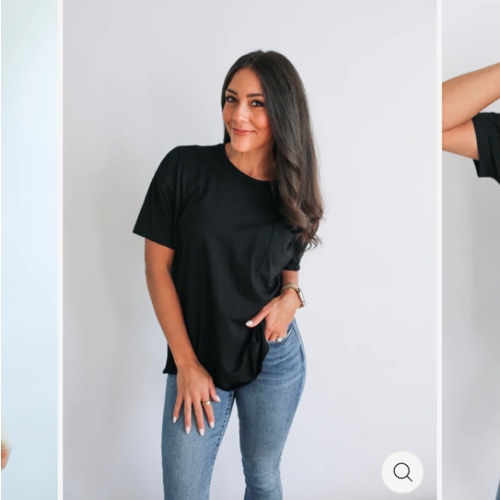 Relaxed Fit Zip Breastfeeding Tee | Movemama Nursing Apparel