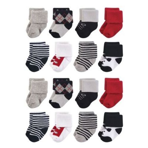 Little Treasure Baby Cotton Rich Terry Socks 16-Pack