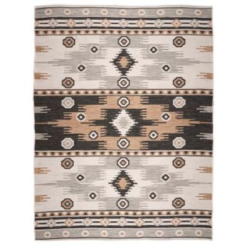 Obeetee Plaza Navajo Woven 7'10"x9'10" Indoor/Outdoor Area Rug
