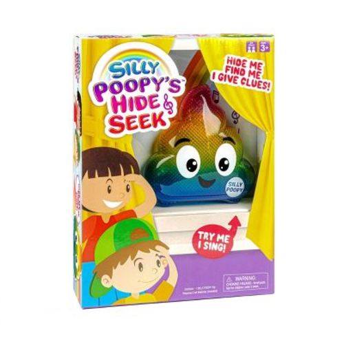 Silly Poopy's Hide & Seek: Baby Musical Toy for Problem Solving, Plastic