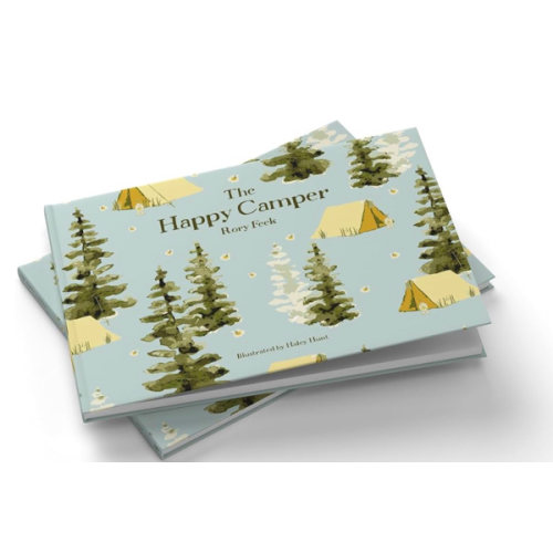 Milkbarn Kids The Happy Camper Book Hardcover Children's Book by Rory Feek