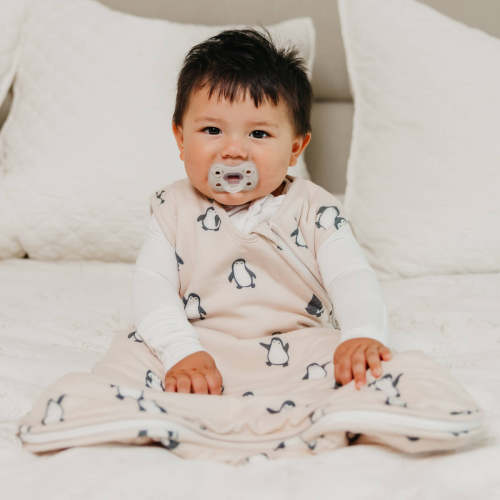 Sleep Bag (0-6 mo) - Penguins