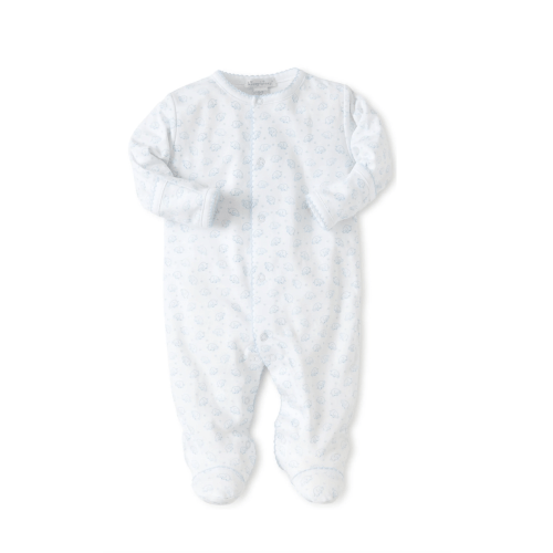 Blue Ele-Fun Print Footie