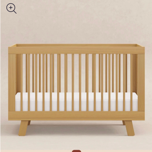 Hudson 3-in-1 Convertible Crib with Toddler Bed Conversion Kit