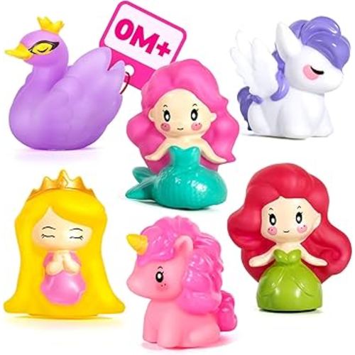 Hely Cancy Baby Bath Toys - No Hole Bath Toys for Kids, Bath Tub Shower Toys for Newborn Baby