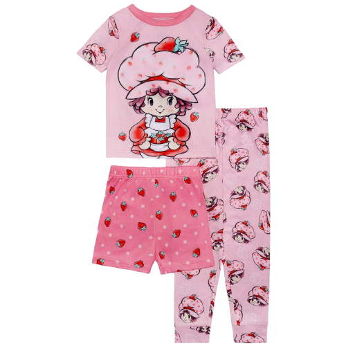 Character Toddler Top, Pants and Shorts Pajama Set, 3-Piece, Sizes 12M-5T