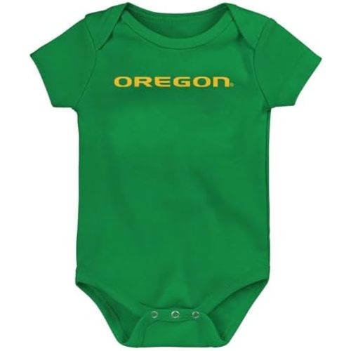 Outerstuff NCAA Officially Licensed Newborn & Infants 0-24 Months Primary Logo Creeper Bodysuit Romper