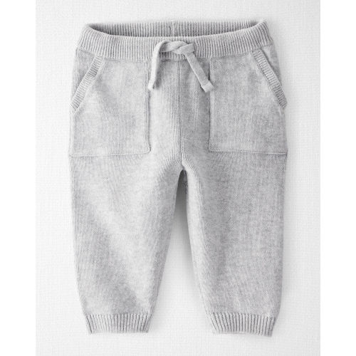 Baby Organic Cotton Joggers (Heather Grey | 3mo.)