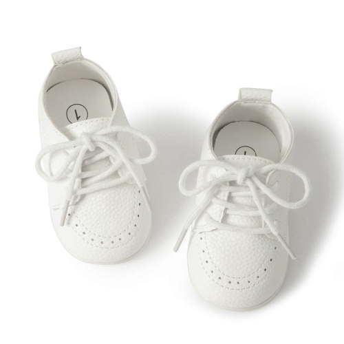 HsdsBebe Baby Boys Girls Shoes Infant Oxford Dress Shoe Loafers Brogue Flats for First Steps Walkers 0-24M