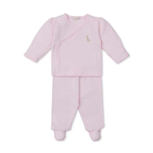 SCE Safari Wild Hand Emb. Cross Tee & Pant Set